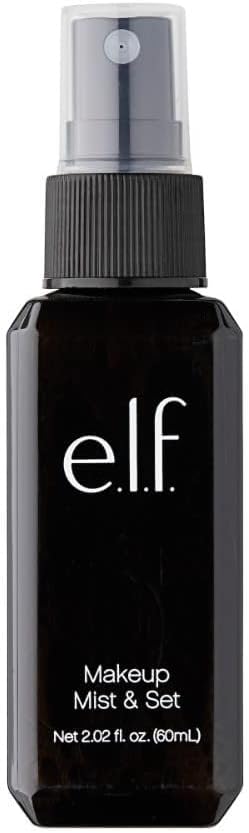e.l.f. Makeup Mist & Set, Setting Spray, Long Lasting Wear, Soothing & Hydrating Ingredients, Small, 2.02 Oz