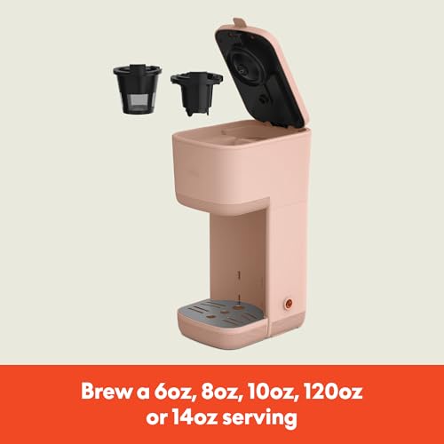 Image of bella Single Serve Coffee Maker, K Cup & Coffee Ground Compatible, Blossom