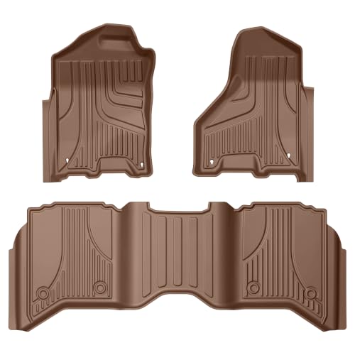 Image of Floor Mats for 2013-2018 Dodge Ram 1500 2500 3500 Crew Cab