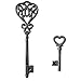 Large Iron Key - 2 PCS Skeleton Key Decorative Antique Style Decorative Wine Cellar Key Castle Key Home Decor