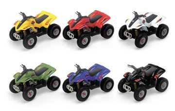 Plastic ATV (Assorted colors - only one included)