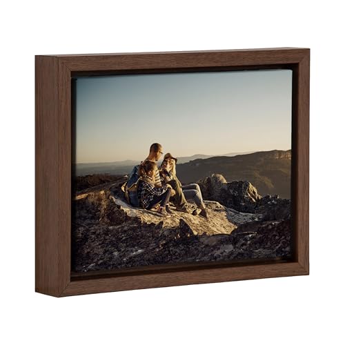 Kate and Laurel Custom Printed Framed Canvas Wall Art; 10x8