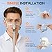 Replacement N20 Frame System for ResMed AirFit N20, Replacement Nasal Mask Headgear Set - Includes N20 CPAP Mask Large, Headgear, CPAP Frame System - Leak Free Seal & Ultra Comfort Accessories (L)