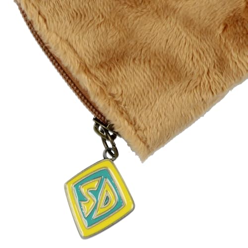 Scooby Doo! Cartoon 3-D Ears Fuzzy Scooby Quarter Zip Travel Wallet3