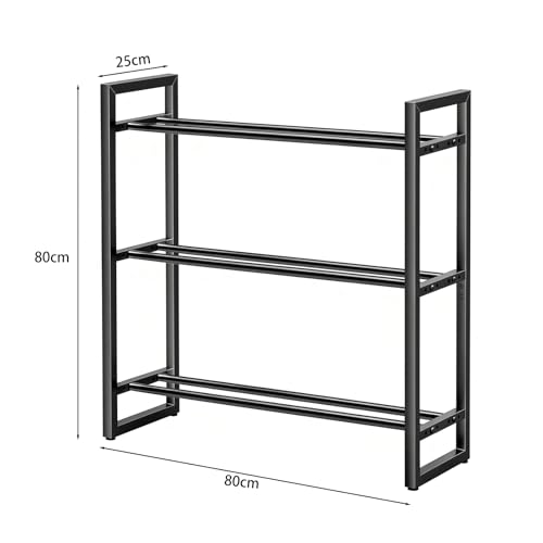 HopeFamily ダンベルラック 3段 ブラック