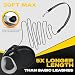 Fida Upgraded Retractable Dog Leash 30ft, Heavy Duty Pet Walking Leash for Medium/Large Breed up to 110 lbs, 360° Tangle-Free Long Retract Dog Lead, Soft Grip, One-Hand Brake, Black
