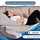 Relivy - Lesekissen mit Memory-Schaum | Ergonomisches Rücken- & Keilkissen für Bett, Sofa & Couch | Orthopädisches Stützkissen gegen Rückenschmerzen & Verspannungen