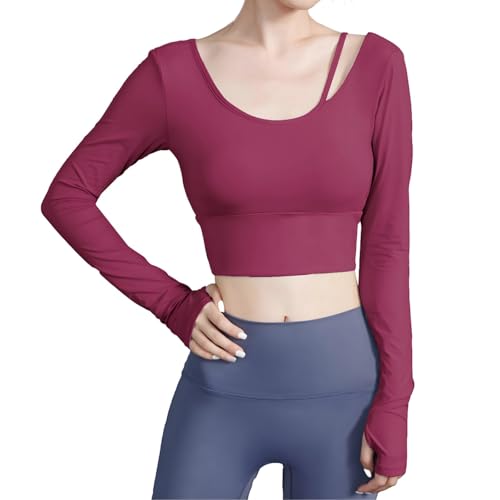 T-shirt d'entraînement court femme fini les irritations avec le soutien intégré