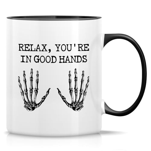 Retreez Funny Orthopedist Mug, Relax You're in Good Hands, Orthopedic Gift