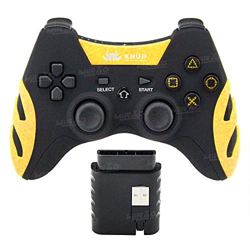 Controle sem Fio 4 em 1, Knup, Amarelo, XD-503, XTRAD