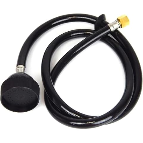 WYZBEN Sink Replacement Part Shampoo Bowl Sprayer Head with Black Rubber Hose for Salon Barber Shop Spa Cover