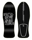 Glutier surfskate Deck Tabla monopatin Skate Skateboard - Dark Panther Drag 10x30