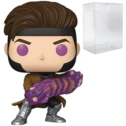 POP Marvel: Deadpool & Wolverine Movie – Gambit Funko Vinyl Figure (Bundled with Compatible Box Protector Case), Multicolor, 3.75 inches - Les Beatles, Paul McCartney, John Lennon, RIngo Starr, George Harrison