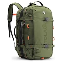 Tolaccea Sac a Dos Voyage Cabine Avion, 40L-50L Grand Sac à Dos Voyage, Pour Ordinateur Portable 15.6 Pouces, Sac Cabine Avion Pour Homme Femme voyages