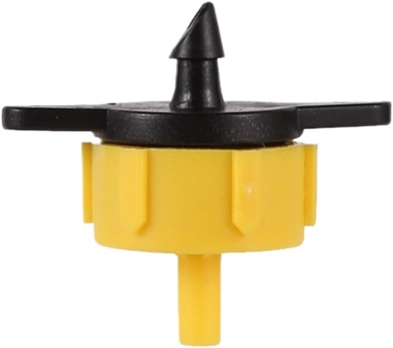 Irrigation System forgarden 100pcs Garden 2L/H 4L/H 8L/H Emitter Pressure Compensating Dripper Micro Irrigation Hose Drip Head Garden Sprinkler(2L)