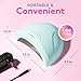 SUNUV Nail Dryer, UV Light for Gel Nail Polish Professional UV LED Lamp with 3 Timer Settings Art Tools Auto Sensor SUNone Blue