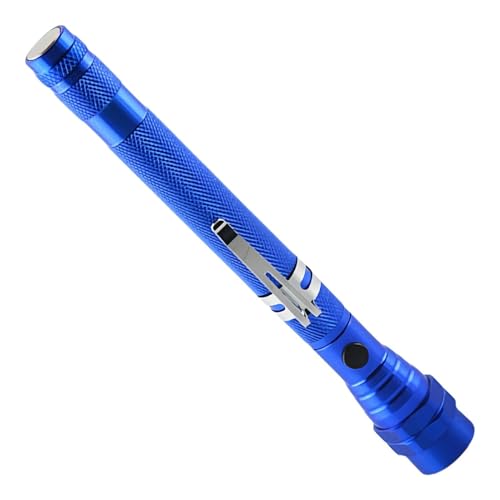 Magnetic LED Flashlight - Extendable Work Light, Pickup Gadget, Rotating 360 Torch | Garage Workshop Accessory, Auto Repair Tool, Men Husband Dad Gift,...