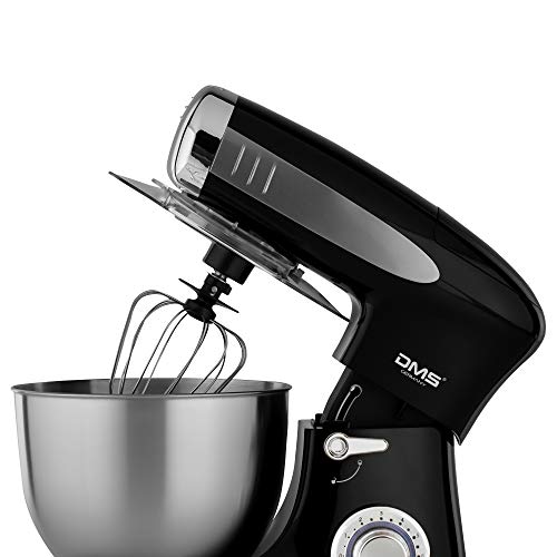 DMS 3in1 Küchenmaschine Rührmaschine 6,5 Liter Knetmaschine Edelstahlschüssel Spritzschutz StandMixer Ice Crusher… – Bild 4