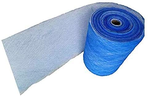 TOPWRAPS Paint Booth Exhaust Filter Roll, 36" x100' Spray Booth Filter, Fiberglass Paint Arrestor(18 Gram) (30" x100'x2.5)