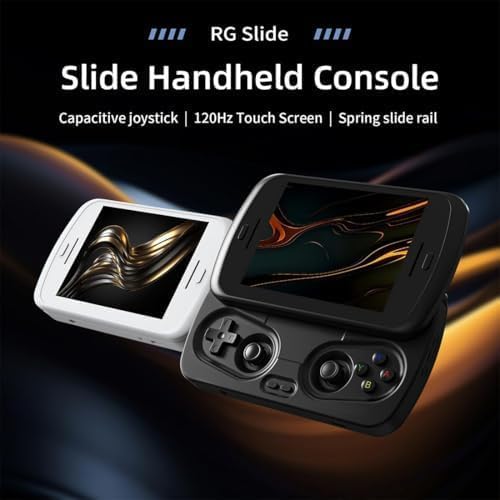 Consola de juegos portátil plegable con pantalla IPS, sistema Android y batería de larga duración para juegos portátiles