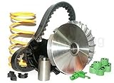 NEUE SPORT VARIOMATIK SET ____ Das Variomatik Kit enthält: Variator, Steigscheibe, Rollengewichte, Gleitbuchse, Gleitschuhe, ____ Riemenscheibe, Lüfterrad, Gegendruckfeder, Kupplungsfedern, Keilriemen. ____