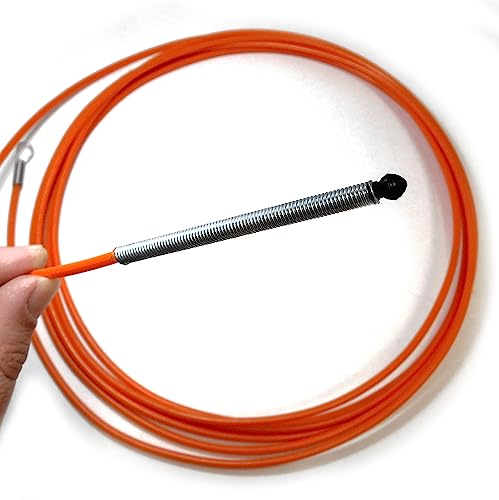 Puxa Fio Profissional Alma de aço 5 metros Guia Puxador De Fio Elétrico Passa Fio conduíte Sonda de