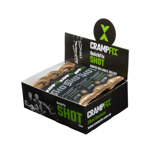 CrampFix Sports Shot, Prevents and Relieves Muscle Cramps in Seconds,