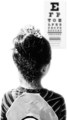 Miniatura 4 de EMI Premium Snellen Eye Chart and Deluxe Occluder Eye Exam Set  Prueba de visión de 20 pies. Perfecto para optometristas, estudiantes de optometría