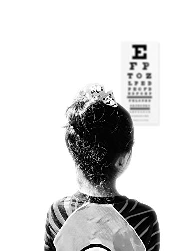 Emi Premium Quality Snellen Wall Plastic Eye Exam Chart 22In. X 11In. #TOP2