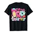 Little Miss 100 Days Smarter Donut 100th Day of School Girl T-Shirt