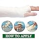 Elastische Schlauchförmige Bandage Kompressionsbandage Atmungsaktiver Schlauchverband Fixierbinde für Pflaster Arm Knie (8.75 cm x 10 m)