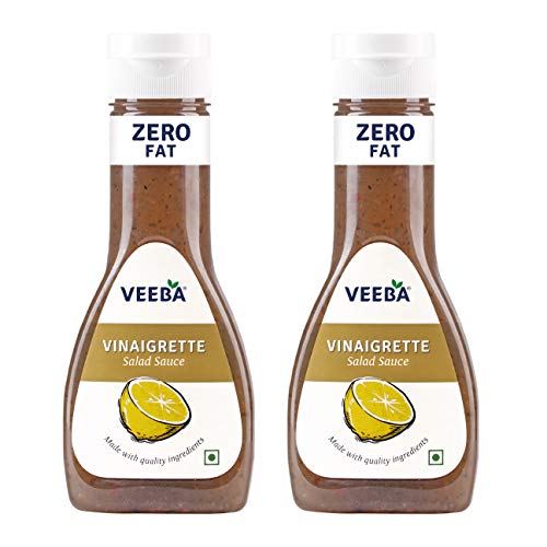 Veeba Vinaigrette Salad Sauce, 320g - Pack of 2