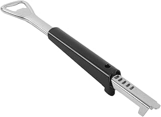 Qury multifunctional can opener, stainless steel can opener, manual kitchen tool with comfort grip