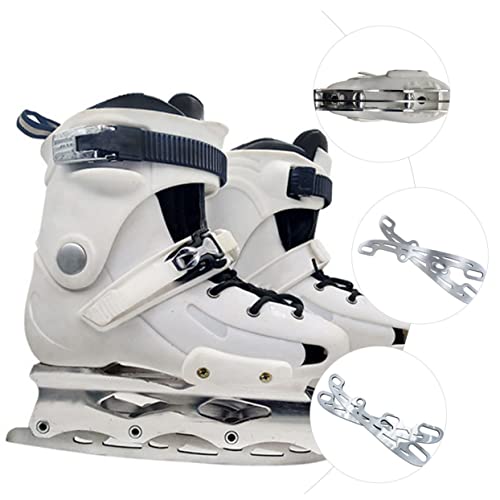 VANZACK 1 Par De Lâmina De Skate Acessórios Ao Ar Livre Disco De Hóquei Em Rolo Lâminas De Patinação