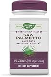 Nature's Way Premium Saw Palmetto Extract, Prostate Health Support* for Men, 160mg, 120 Softgels