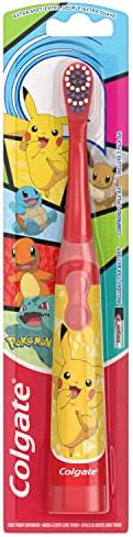 Colgate Kids Battery Powered Pokemon Toothbrush, Extra Soft