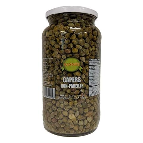Sanniti Spanish Capers - 33.5 oz (2 Pack) Cover