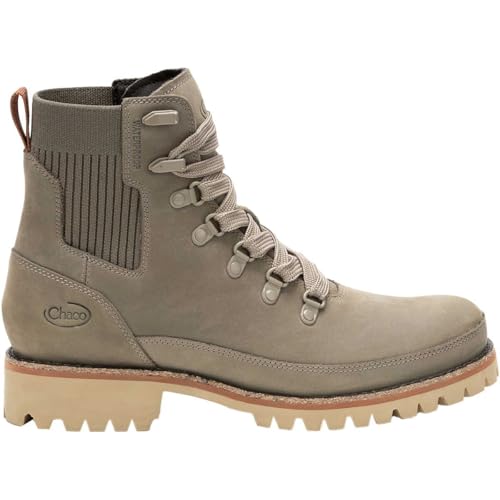 Chaco Women's Fields Lace WP Chukka Boot, Smoke, 8.5