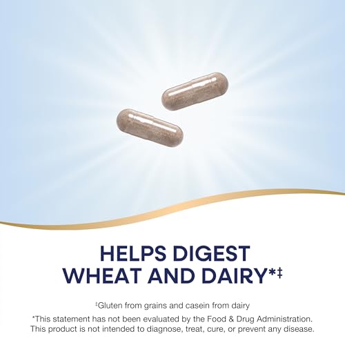 Nature's Way Gluten Defense Digestive Enzymes*, Helps Digest Wheat & Dairy(1), Gluten & Casein Digestive Enzymes*, 120 Vegan Capsules (Packaging May Vary) - Image 4