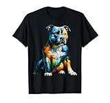 Este diseño de Polygon Art Staffordshire Bull Terrier es perfecto para los amantes del Staffy que adoran a los Staffordshire Bull Terriers.