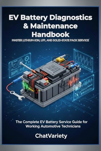 EV Battery Diagnostics & Maintenance Handbook: Master Lithium-Ion, LFP, and Solid-State Pack Service
