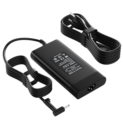 Givehooy 200W Laptop Charger for HP Omen & Victus - Performance Unleashed Gaming Power Supply - Smart Cooling Adapter (4.5x3.0mm Tip)