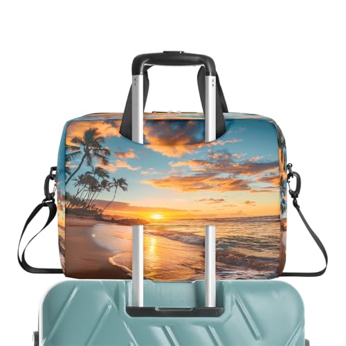 Maletín para laptop con diseño tropical 13-16 pulgadas miniatura 7