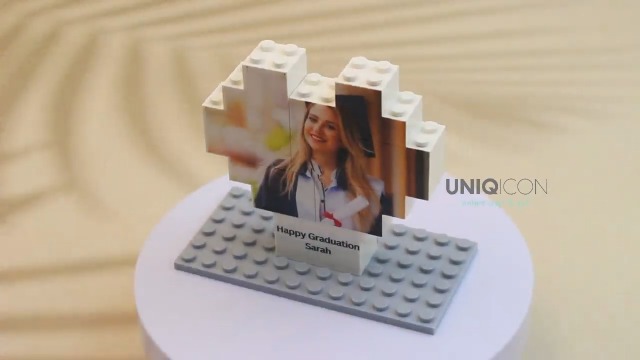 Personalisiertes Fotopuzzle In Herzform – Aus Bausteinen, Individuell Mit Eigenem Foto, Geschenk Für Freund/in