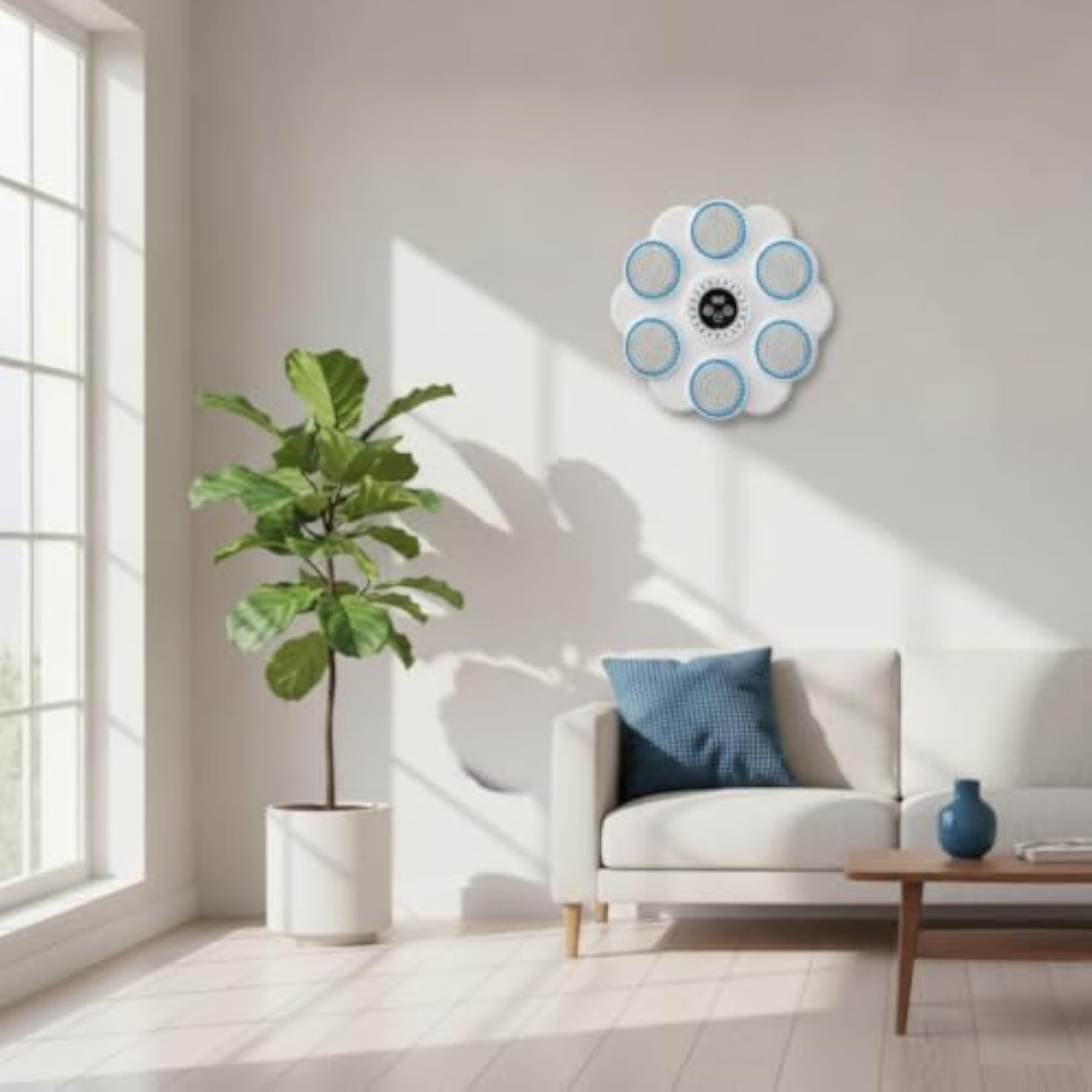 Bluetooth Wall Mounted Boxing Target, No-Drill