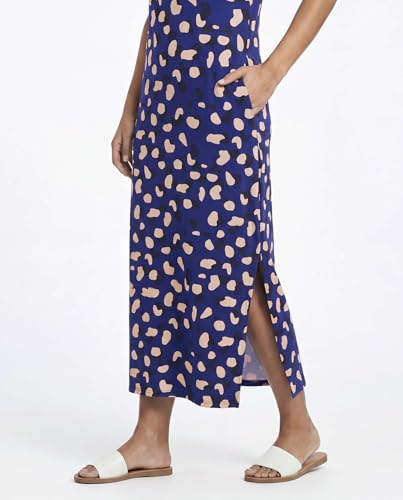Image of Real Essentials 3 Pack Women's Casual Short Sleeve Maxi T-Shirt Dress with Slit (Available in Plus Size)
