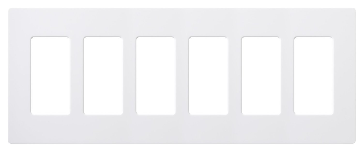 Lutron Claro White Light Switch Cover Plate -1