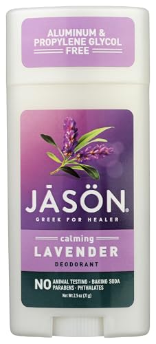 Jason Aluminum Free Deodorant Stick Calming Lavender 2.5 Oz