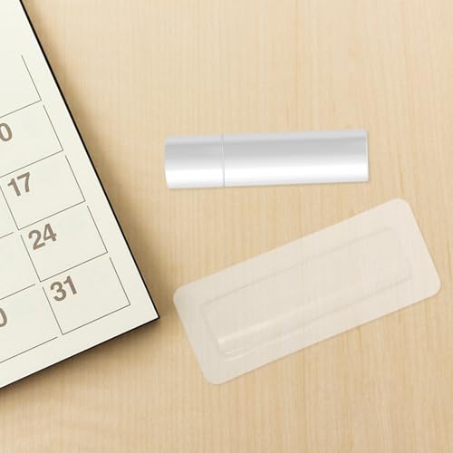 HAWILLOSCH 50Pcs Transparent Lip Balm Money Holders Clear Pouches for Cash DIY Projects Lightweight and Portable Card Holders for Banknotes Lip Balm and Vouchers4