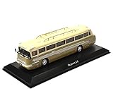 ikarus modellbau simulator Historisches Bus-Fertigmodell IXO/ALTAYA/ATLAS Ikarus 66 Bus Fertigmodell Bus Fertigmodell aus Die-Cast Metall in Vitrine 1:72